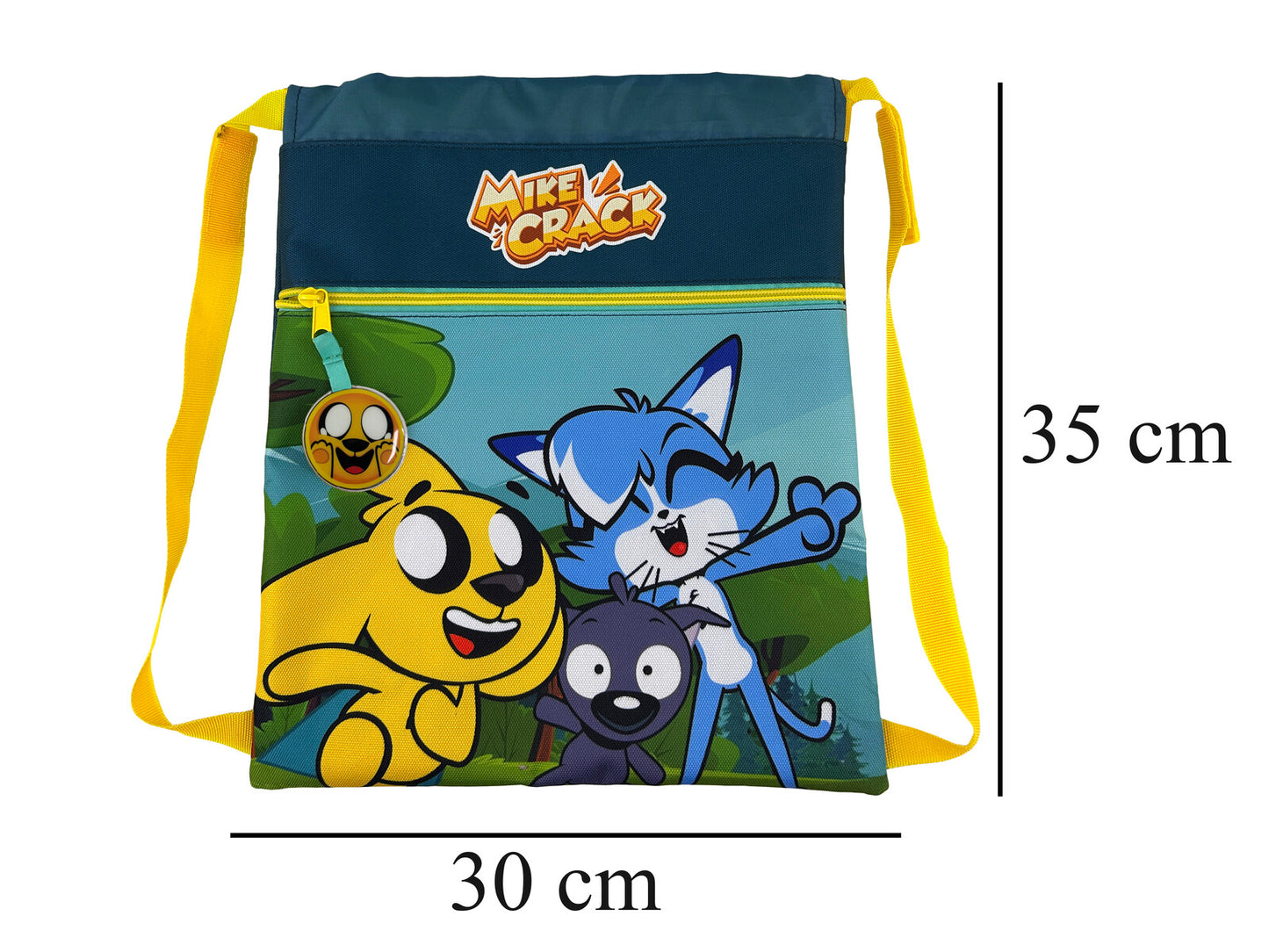 Turnbeutel 35 × 30 cm Sportbeutel Kinder mit Kordelzug