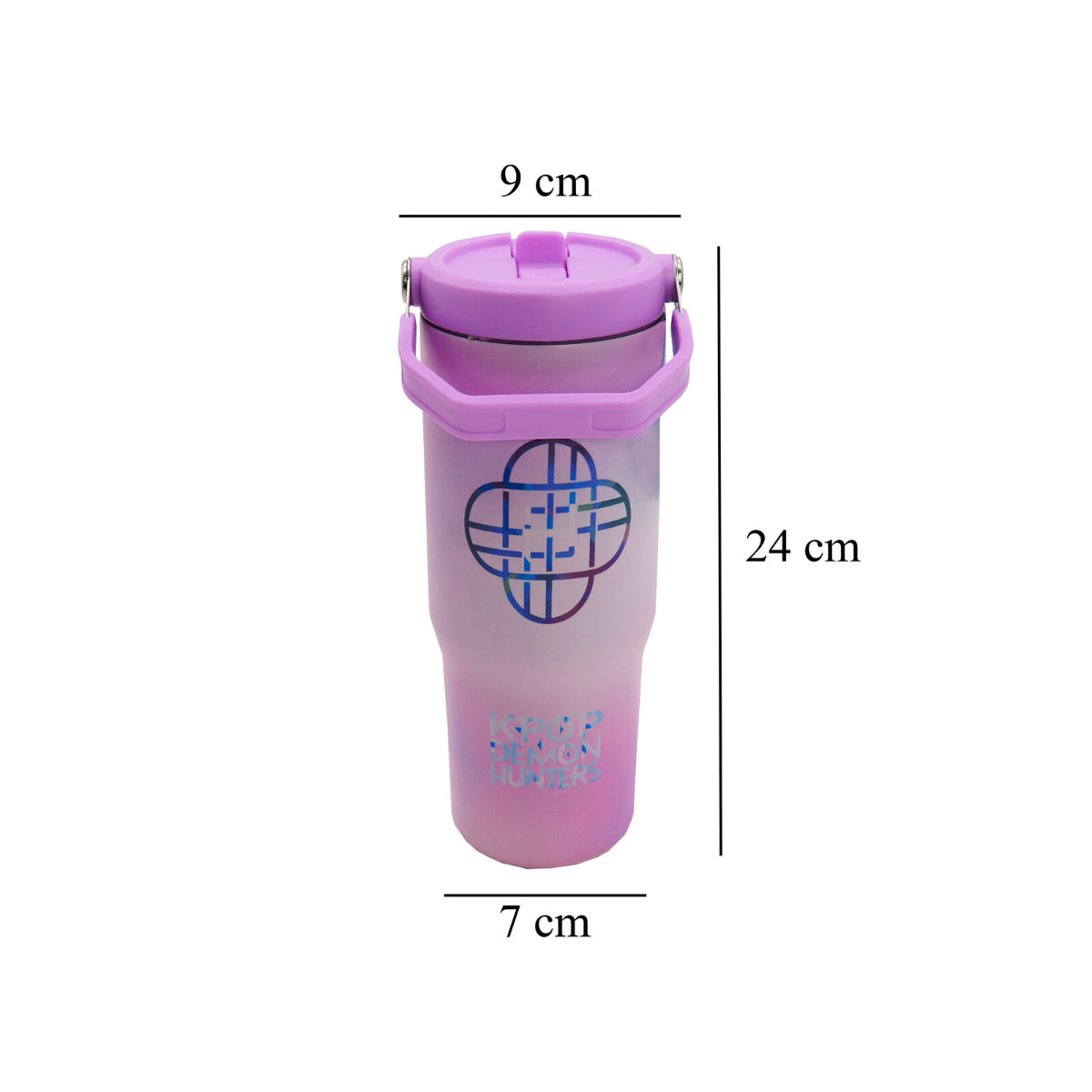 K-Pop Demon Hunters Huntrix Spinner Becher 880 ml Schule Freizeit Alltag
