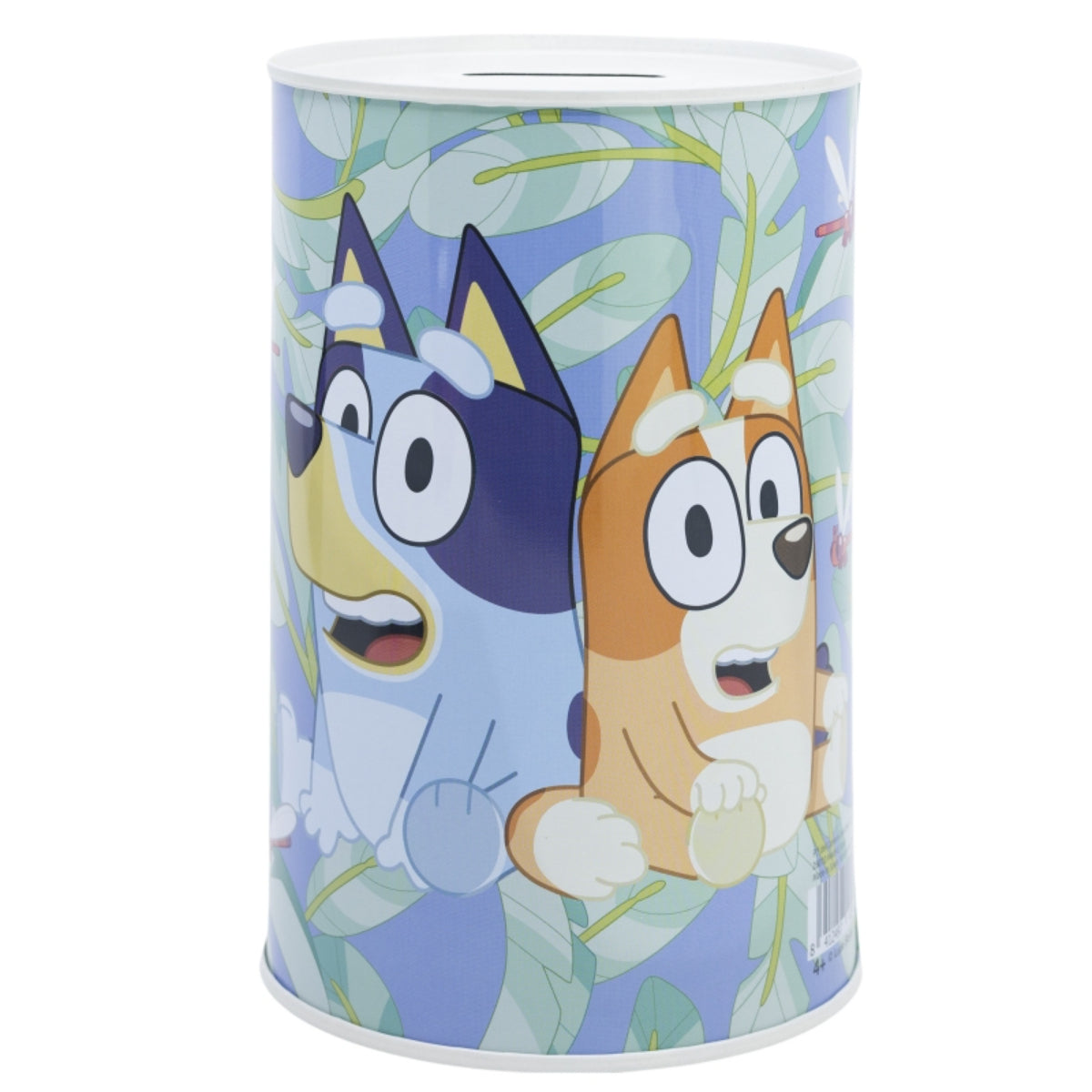 Bluey Spardose bedruckt aus Metall 15 × 10 × 10 cm
