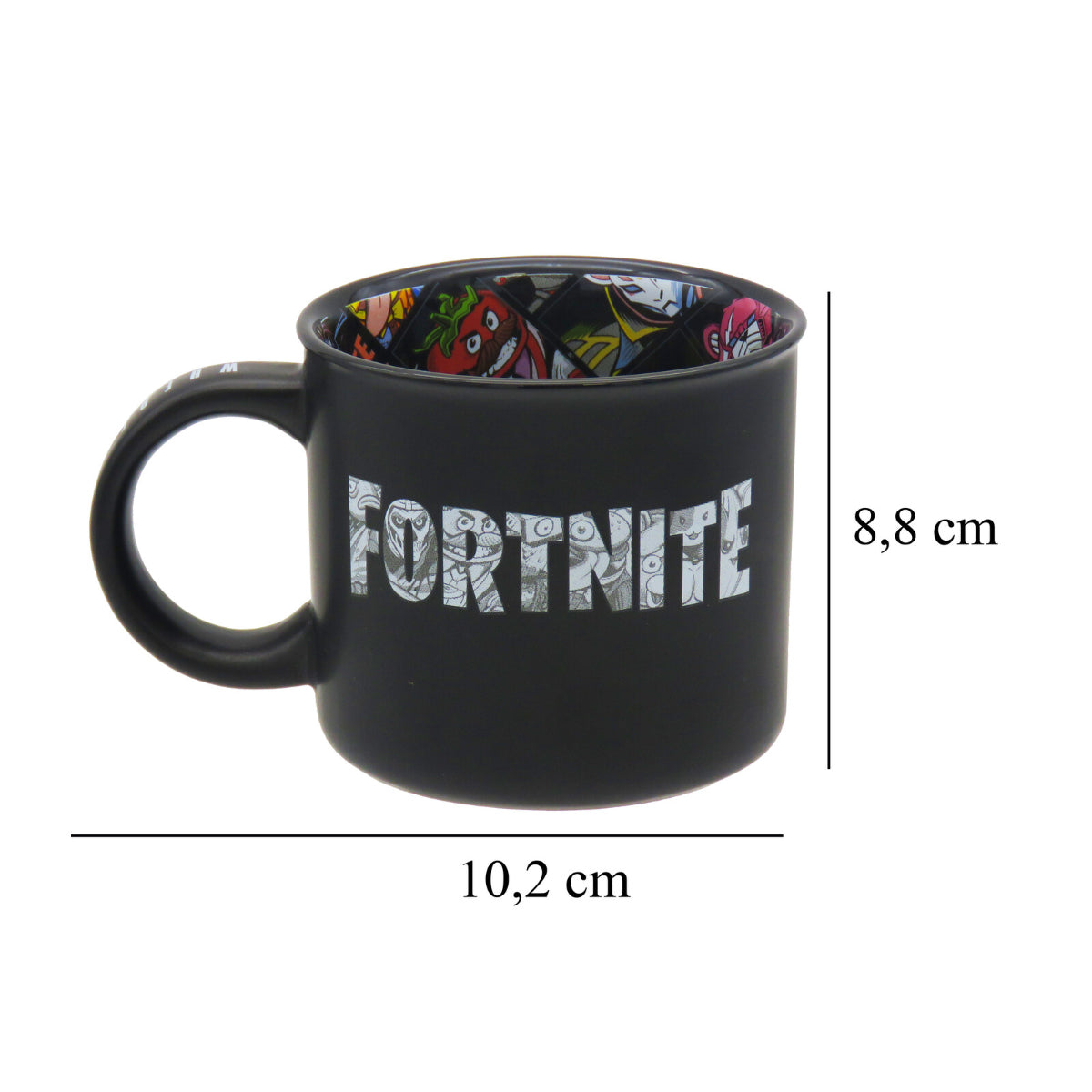 Fortnite Jumbo Tasse 430 ml Keramik Becher Where We Droppin Kaffeetasse