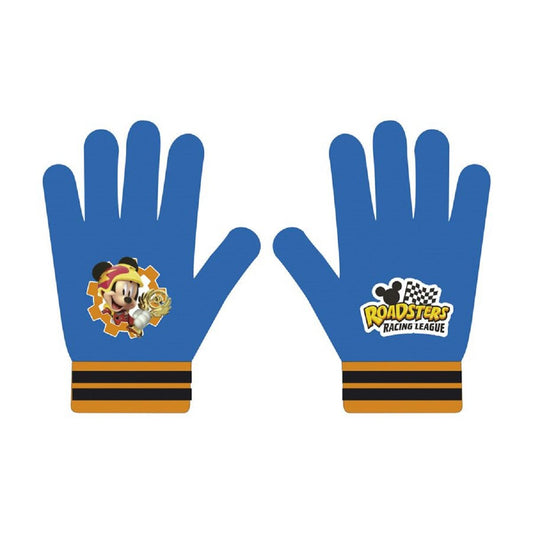 Mickey Maus Kinderhandschuhe Blau Stylishe und warme Onesize-Winterhandschuhe