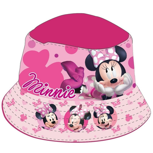 Disney Minnie Mouse Sonnenhut für Kinder UV-Schutz Fischerhut & Strandhut