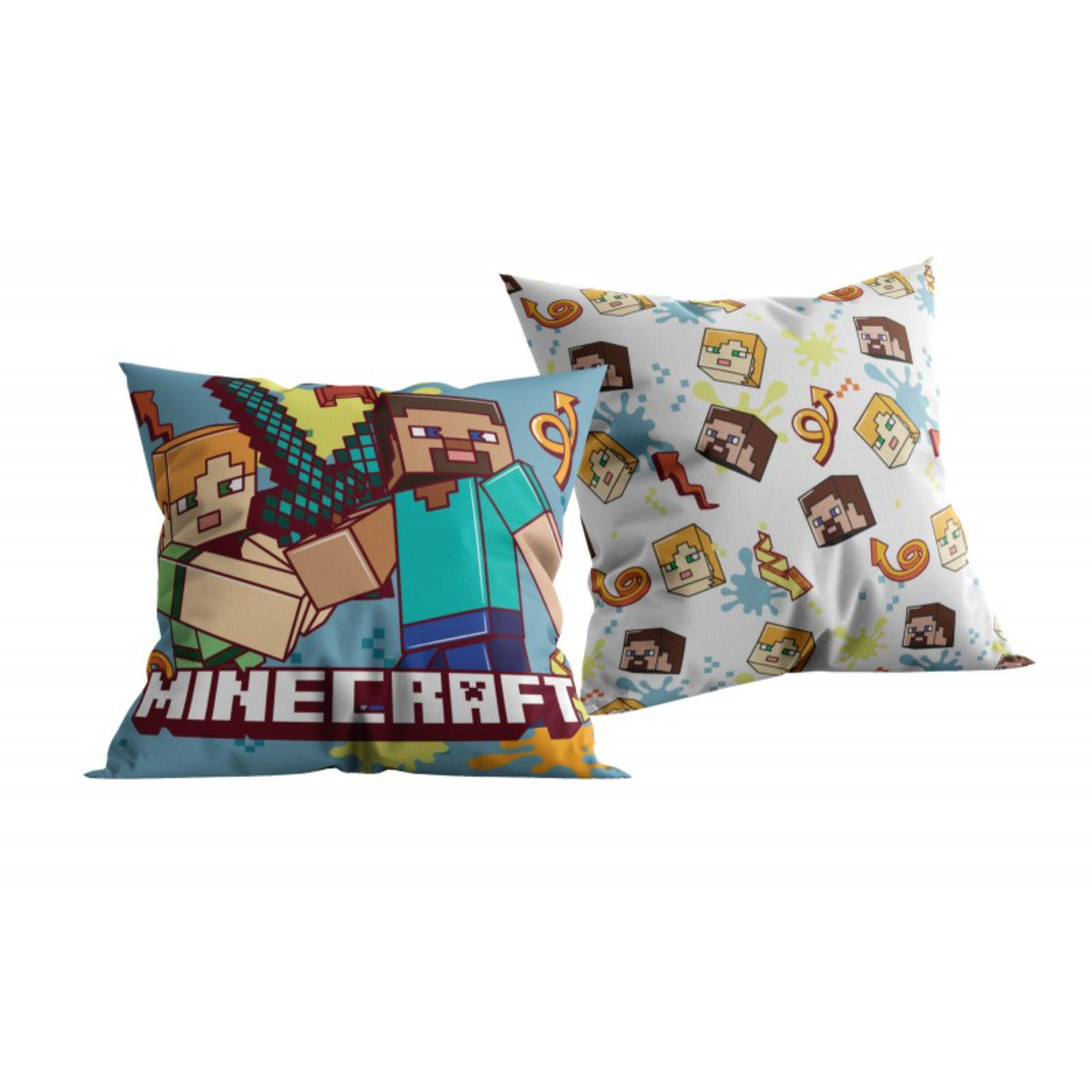 Minecraft 1 Stück Kissen 40 cm Dekokissen Kuschelkissen mit weicher Oberfläche