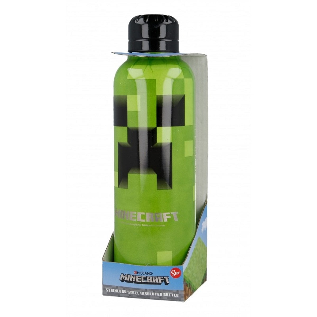 Minecraft Isolierte Edelstahl Trinkflasche Thermotrinkflasche 515 ml