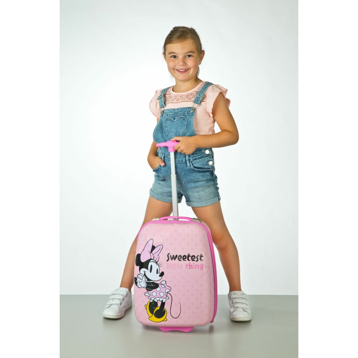 Minnie Mouse Kinder-Trolley Koffer Perfekter Reisekoffer für kleine Abenteurer Rosa