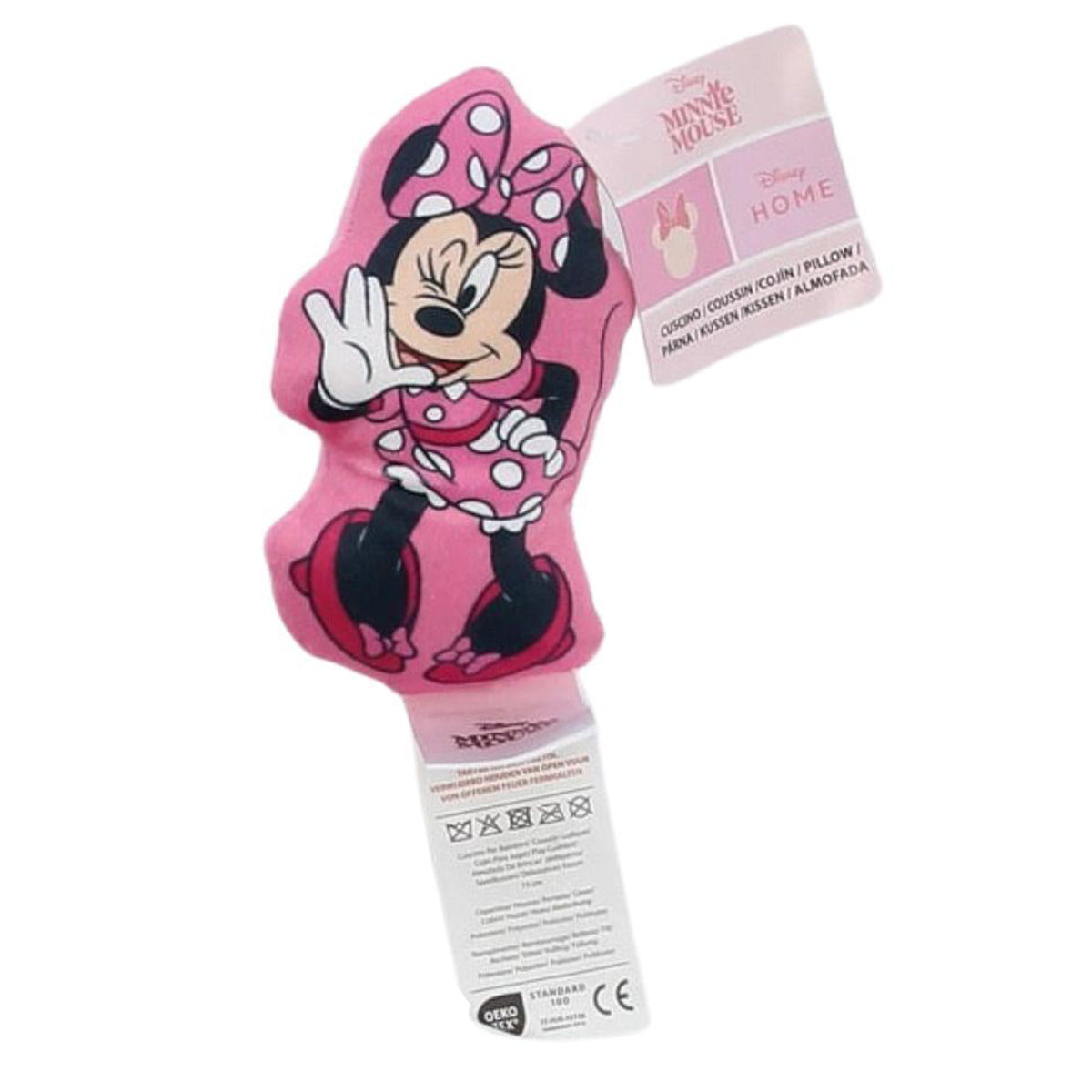 Disney Minnie Mouse Mini Kissen 15 cm 3D Motivkissen für Bett Sofa Kinderzimmer