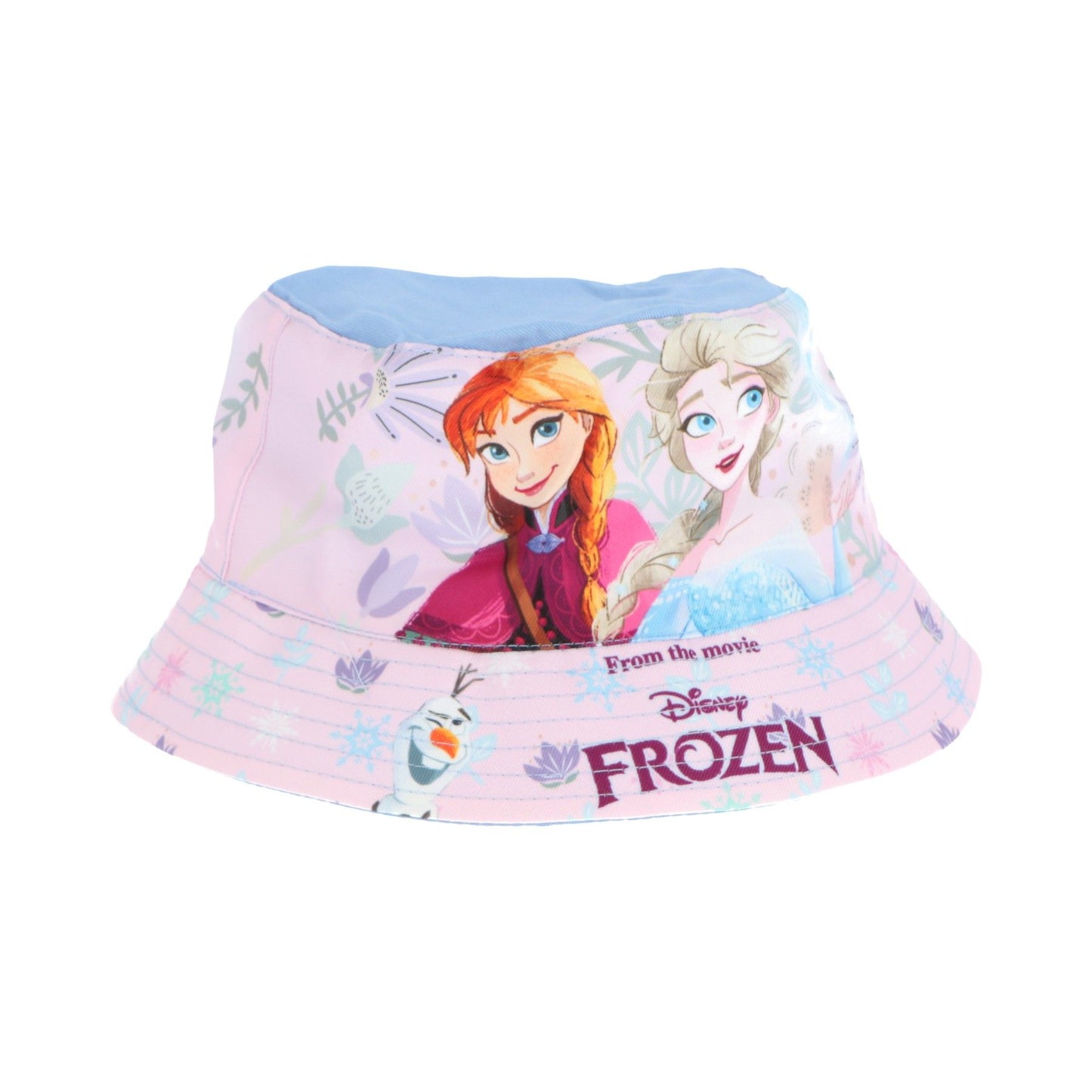 Disney Frozen Sonnenhut für Kinder UV-Schutz Fischerhut & Strandhut