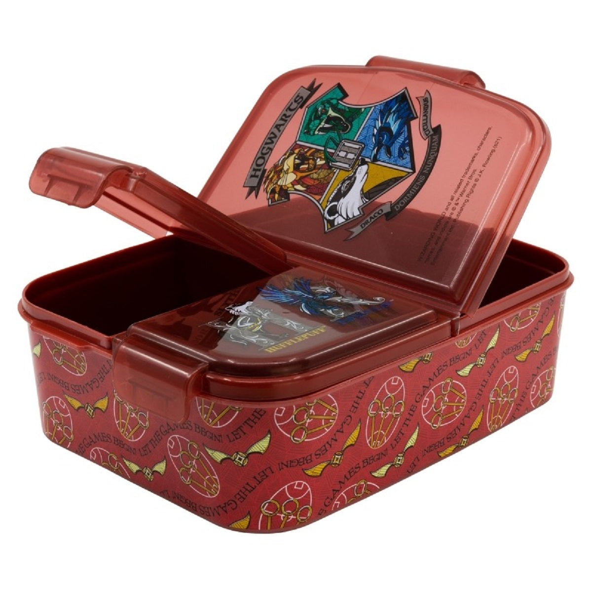 Harry Potter Kinder Brotdose – Lunchbox mit 3 Fächern & tollem Design
