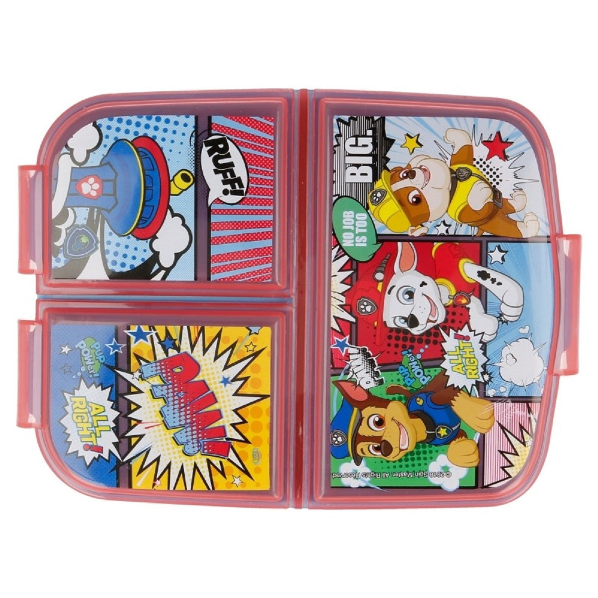 Paw Patrol Kinder Brotdose – Lunchbox mit 3 Fächern & tollem Design