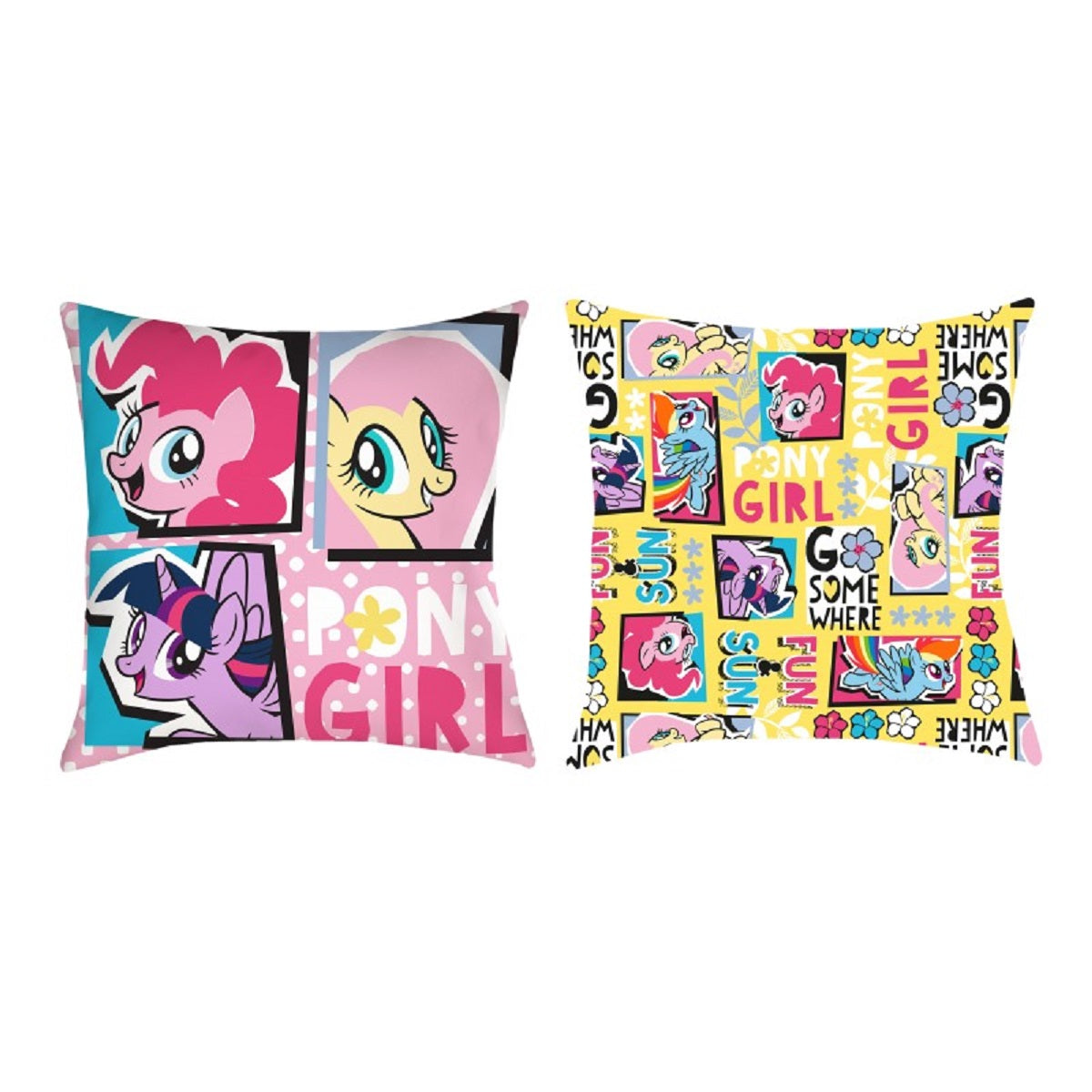 My Little Pony Dekokissen Kuschelkissen (1 Stk.) 40 x 40 cm aus Polyester