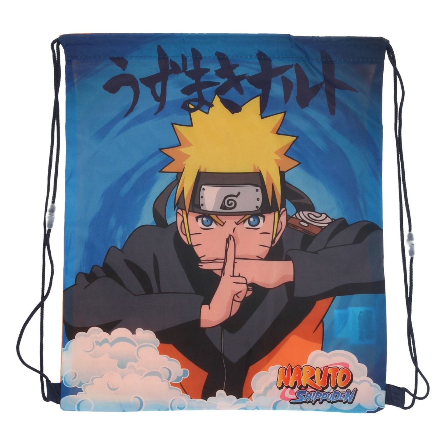 Naruto Gymbag für Jungen und Mädchen für Alltag und Aktivitäten 35 × 40 cm