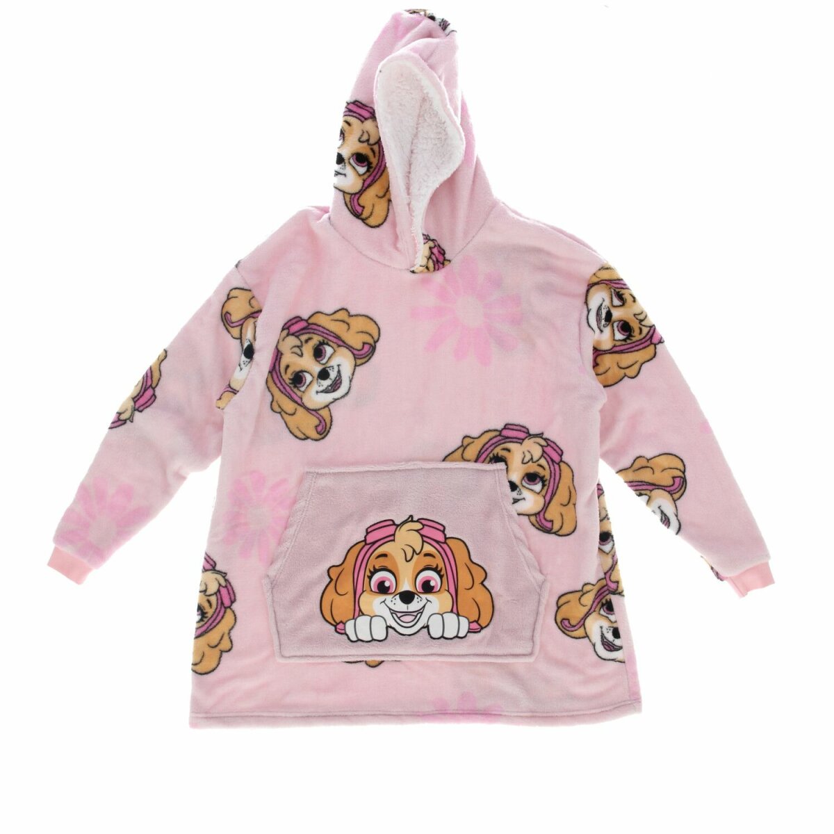 PAW Patrol Kinder Hoodie-Decke Kuscheldecke Einladende Decke für kleine Abenteurer