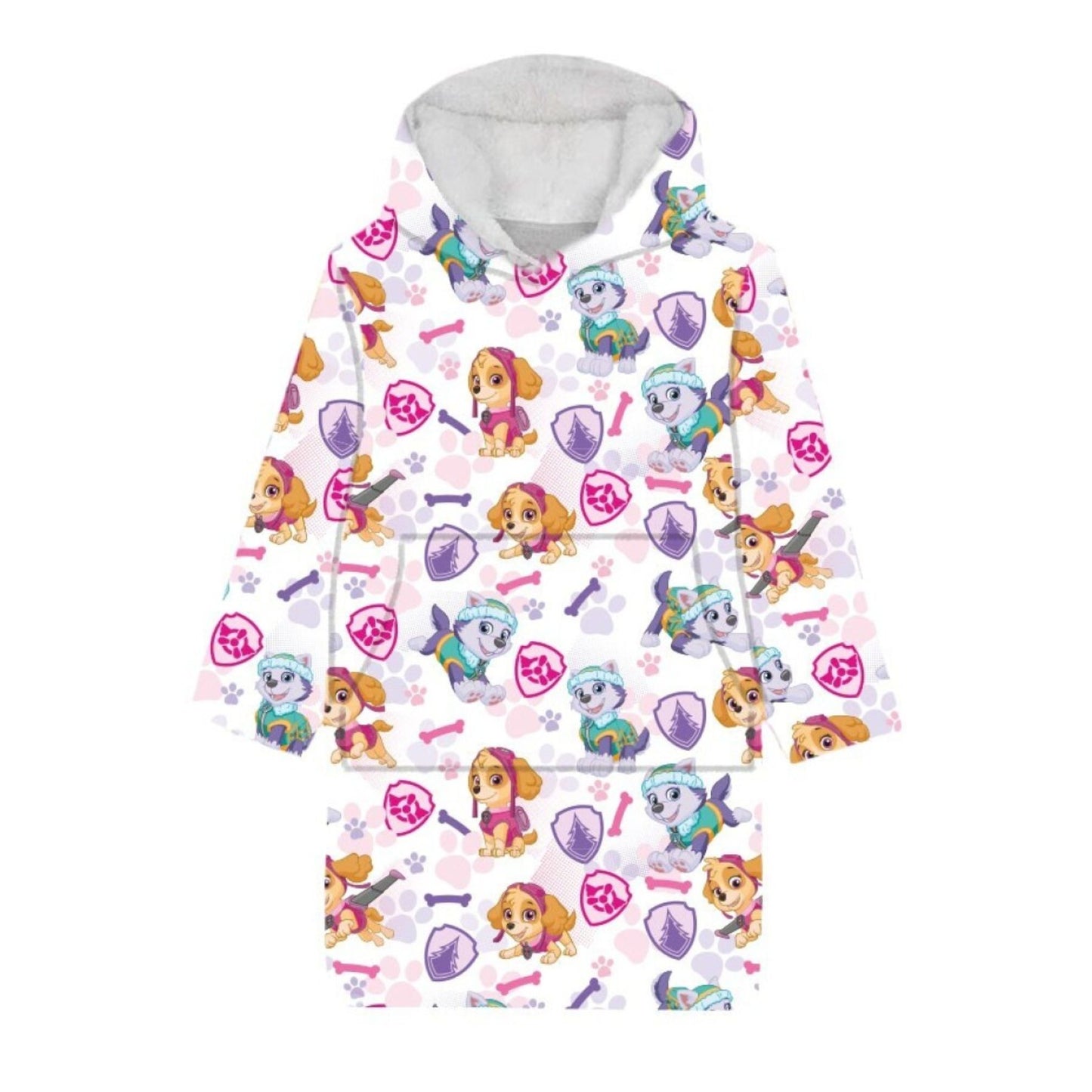 Paw Patrol Hoodie Decke für Kinder Warm und weich Onesize für 3 - 6 Jahren