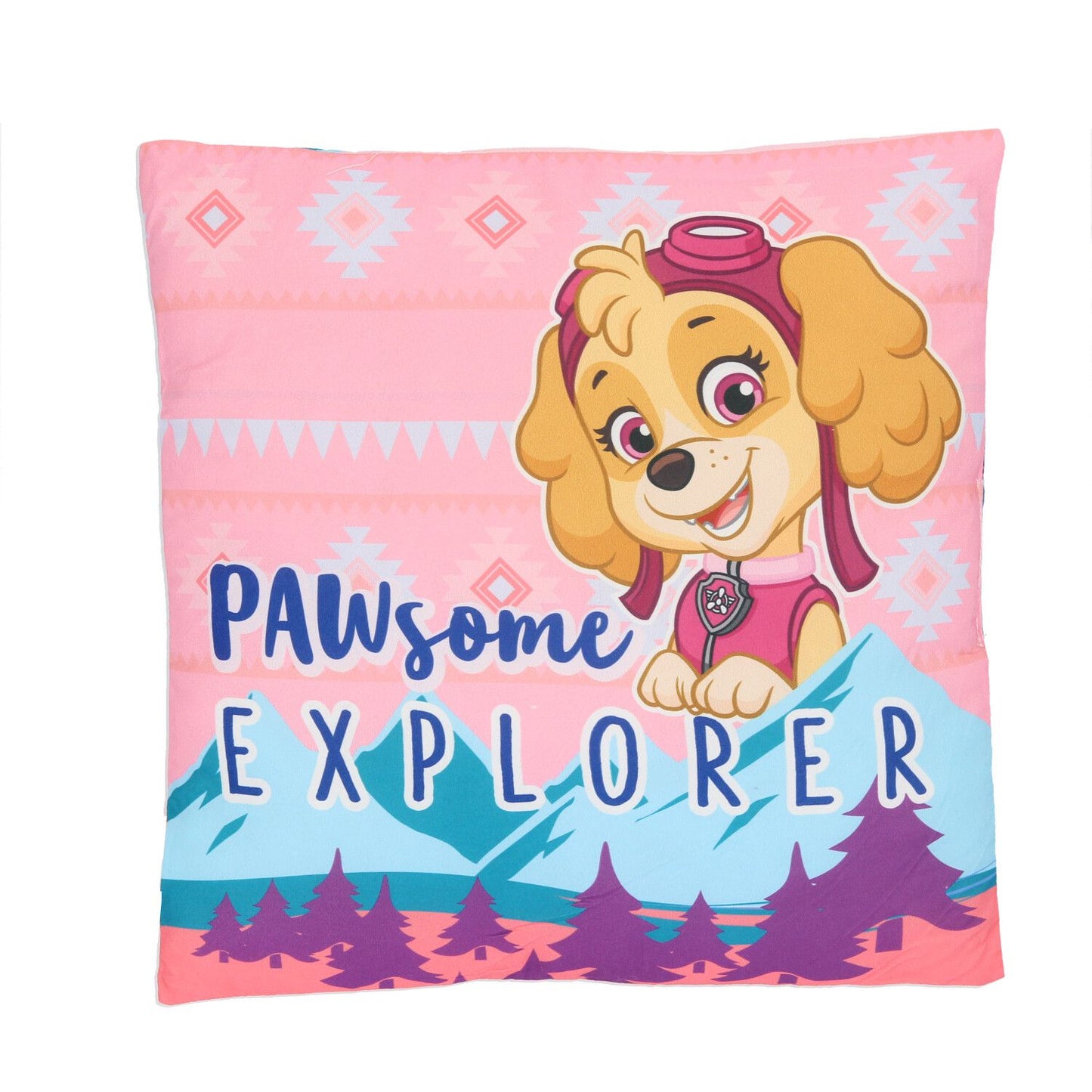 Paw Patrol Kissen Velours Kissen Ideal als Dekokissen