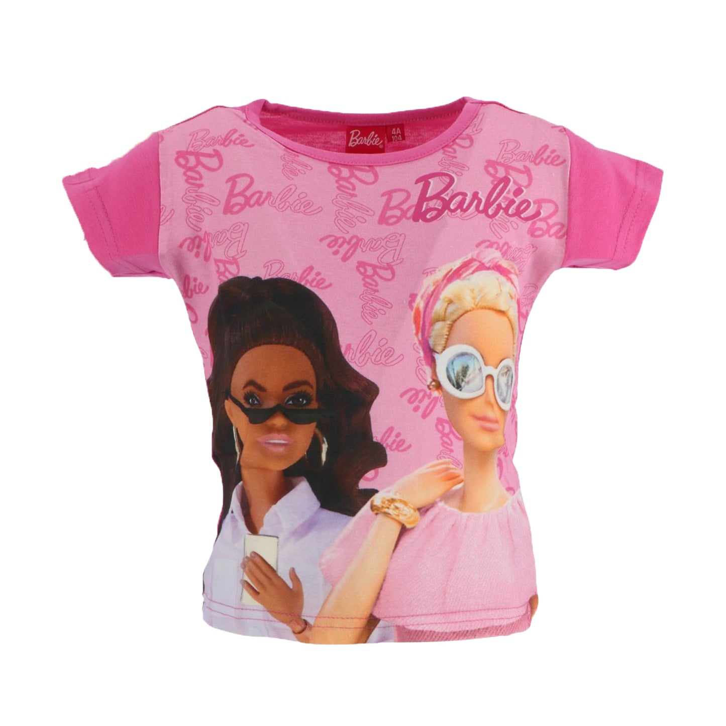 Barbie T-Shirt für Kinder mit Print Kurzarm-Shirt für Mädchen