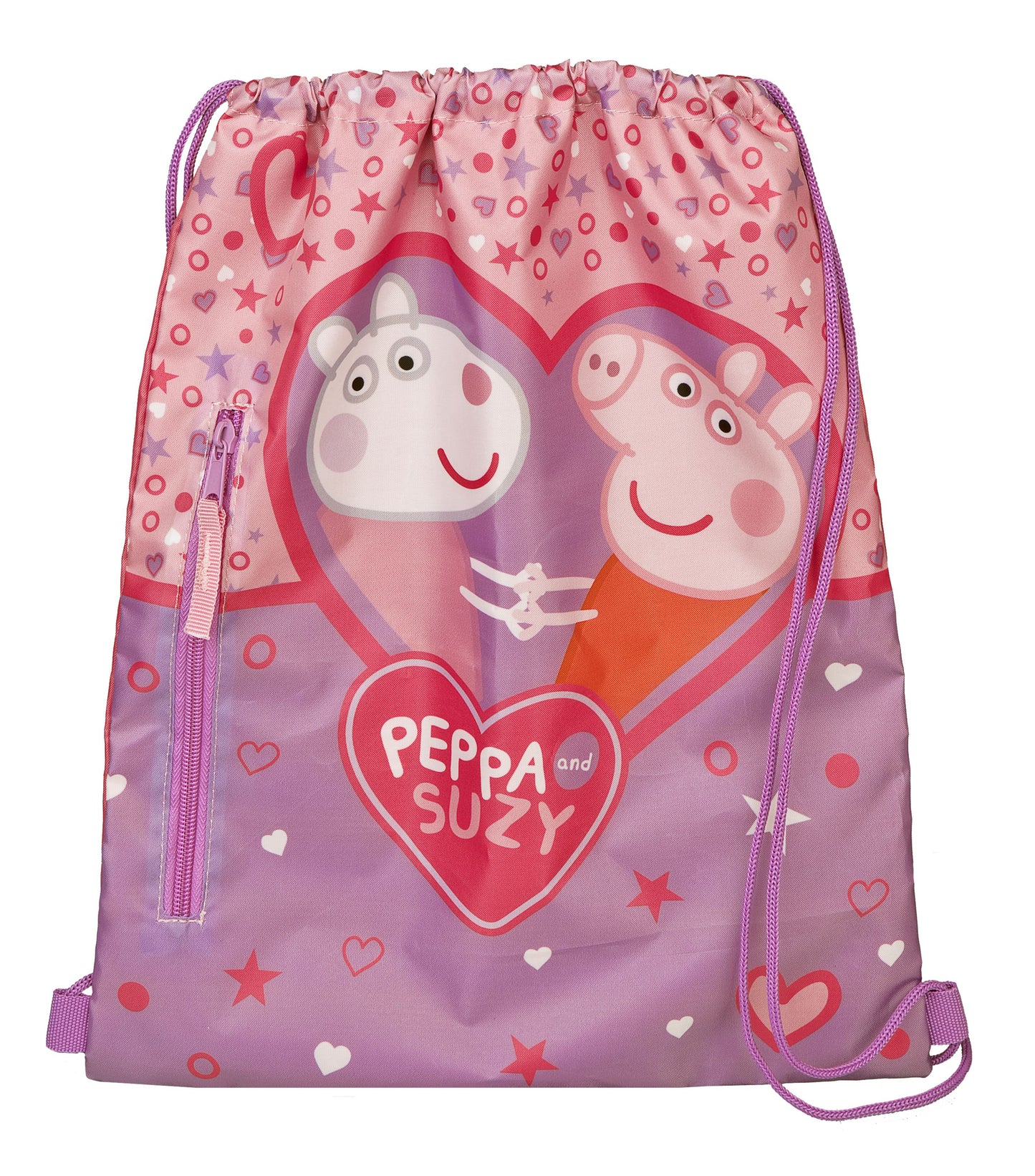 Peppa Pig Gymbag für Mädchen Alltag und Aktivitäten 32 × 2 × 40 cm