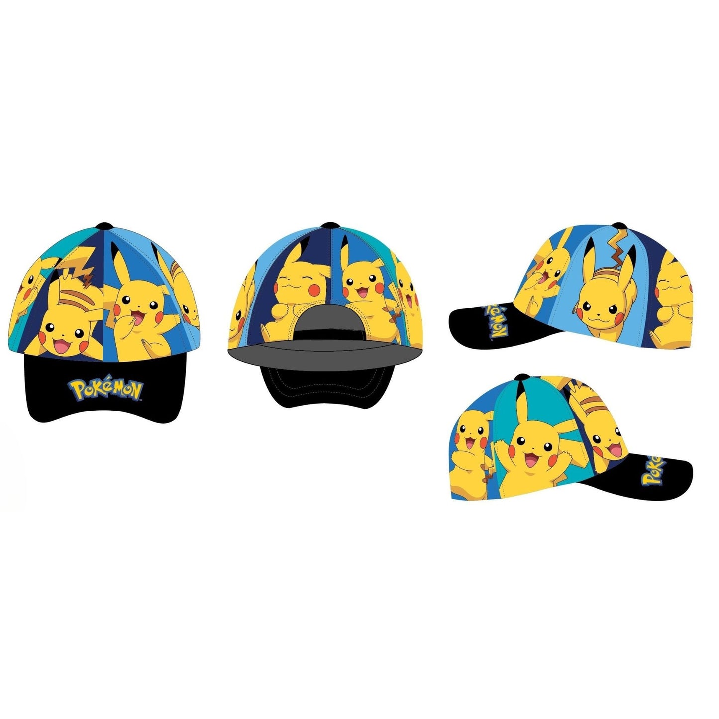 Pokémon Baseball Cap Trendige Kappe für Jungen & Mädchen