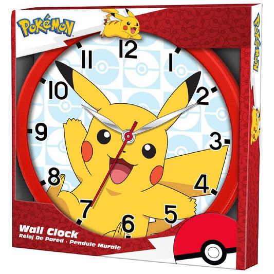Pokémon analoge Wanduhr mit 25cm Durchmesser: Stilvolle Zeitmessung für Gamer