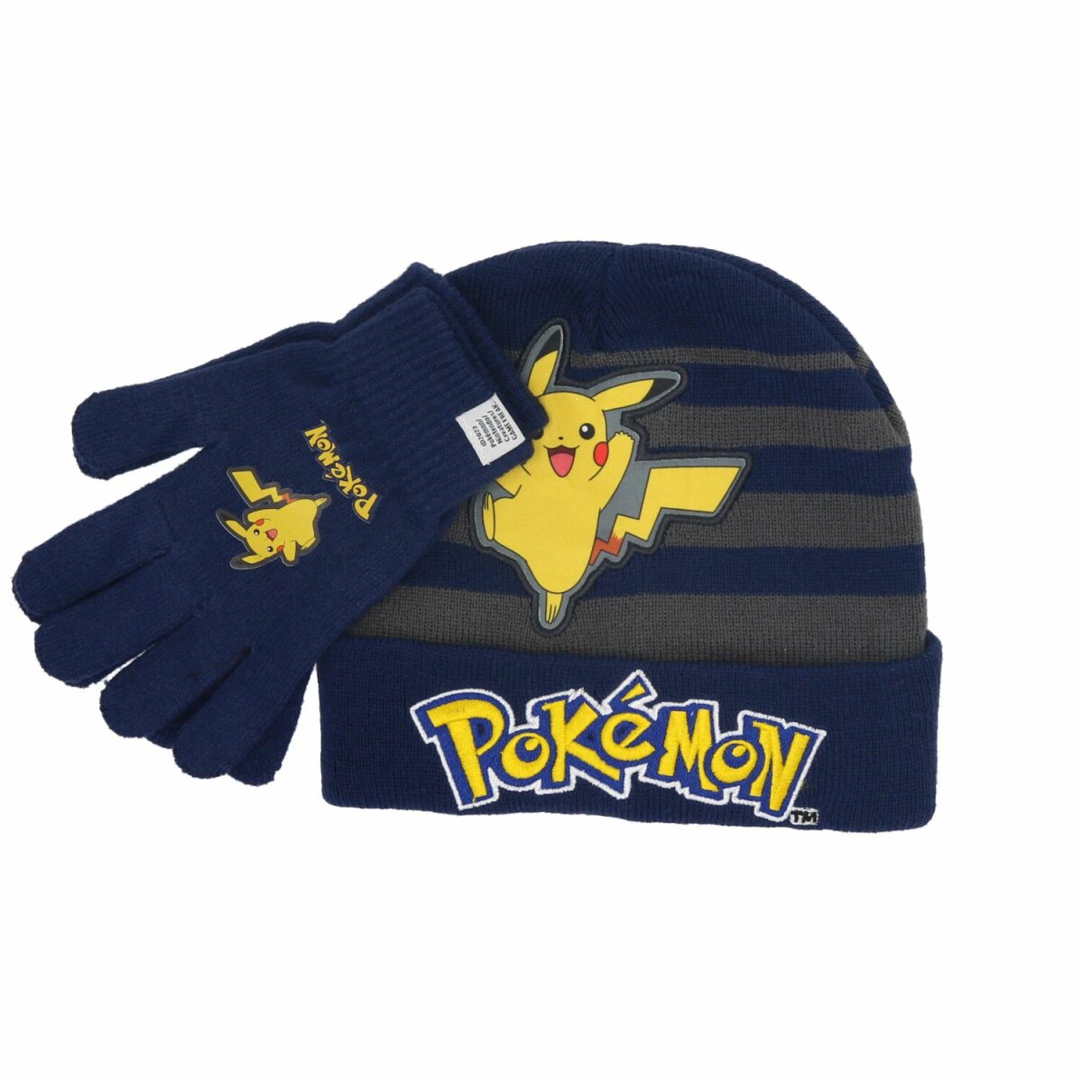 Pokémon Mütze und Handschuhe für Kinder Perfekter Schutz im Winter