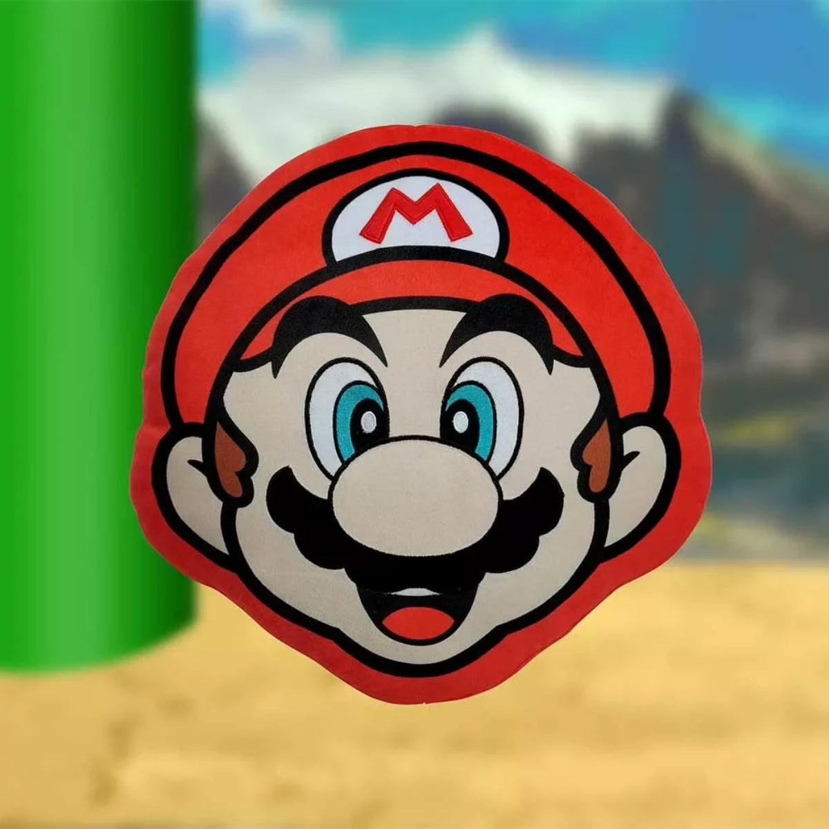 Super Mario Dekokissen 40 cm Fan Kissen für Kinderzimmer Sofa und Schlafzimmer