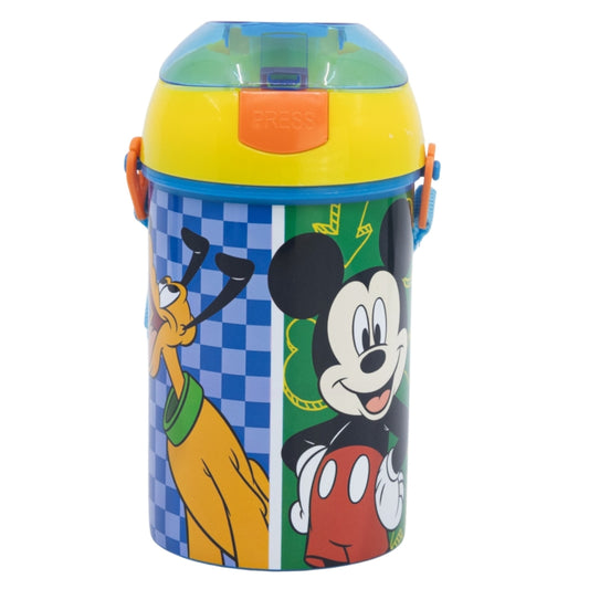 Disney Mickey Kinderflasche 450 ml Wasserflasche für Schule & Freizeit