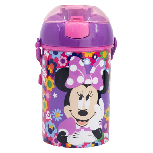 Disney Minnie Kinderflasche 450 ml Wasserflasche für Schule & Freizeit