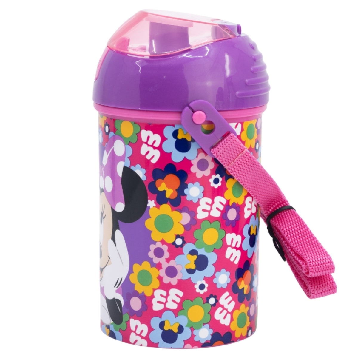 Disney Minnie Kinderflasche 450 ml Wasserflasche für Schule & Freizeit