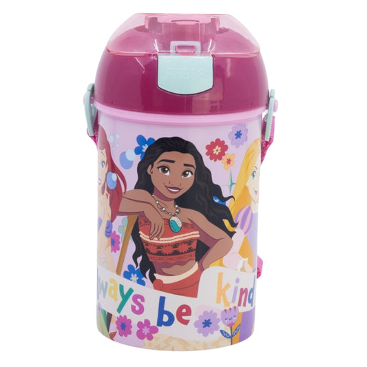 Disney Princess Kinderflasche 450 ml Wasserflasche für Schule & Freizeit
