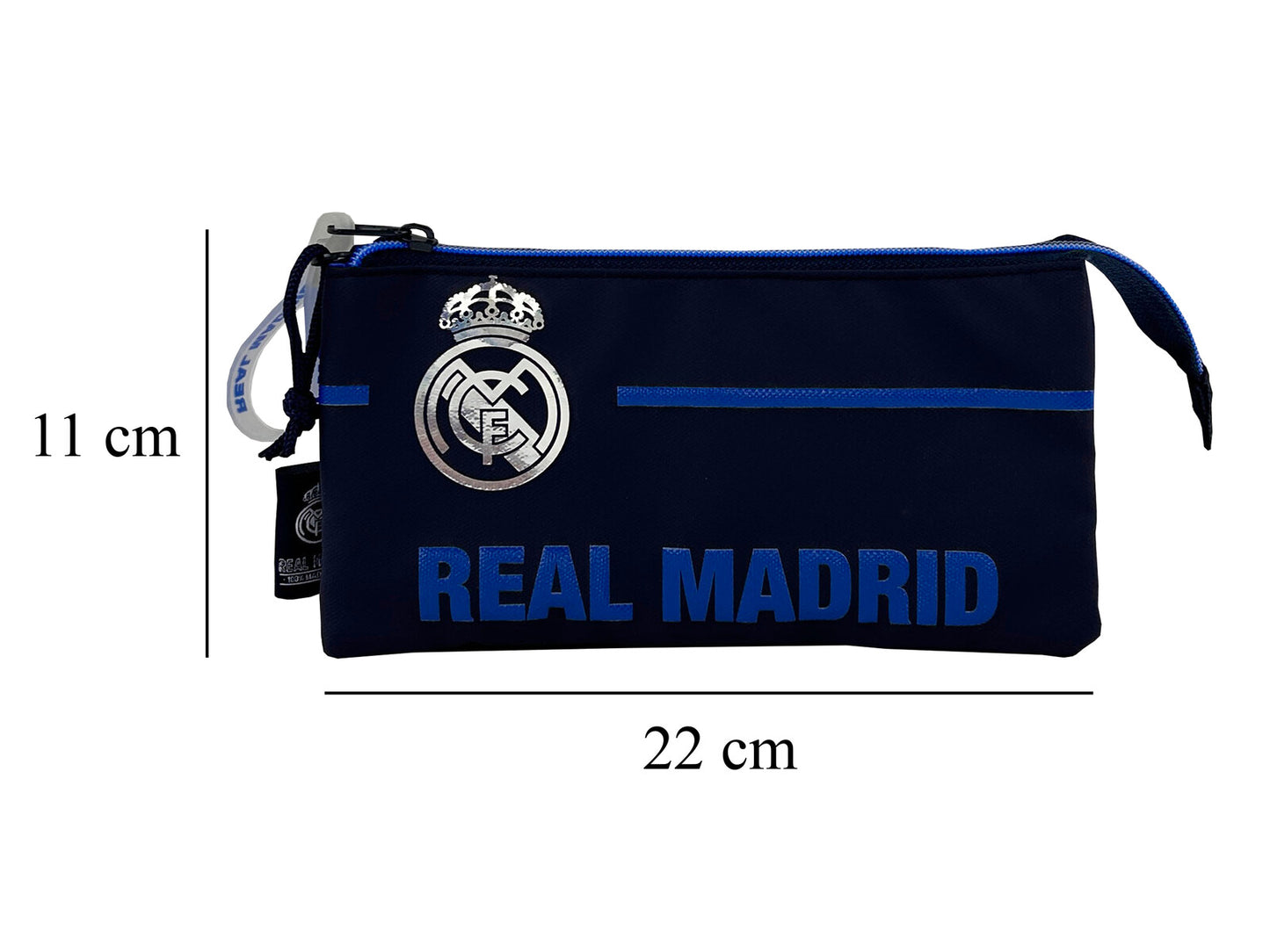 Real Madrid Organizer Triple Federmäppchen Etui 5 Fächer Schlampermäppchen