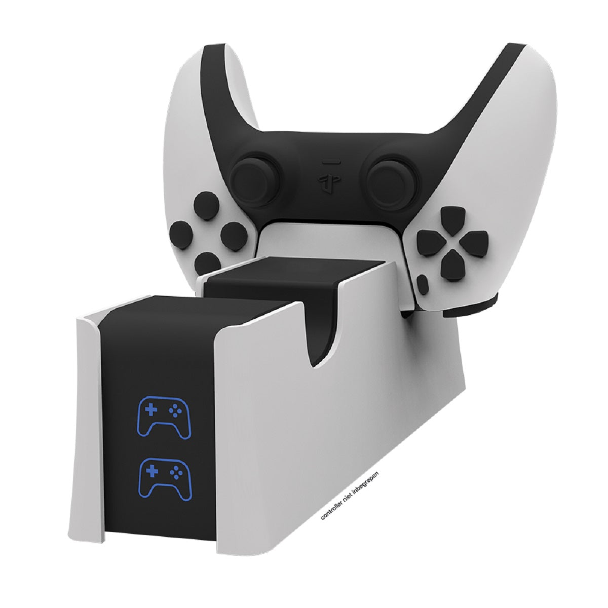 Qware Ladestation Charger für 2 Controller kompatibel mit PS5 Controller