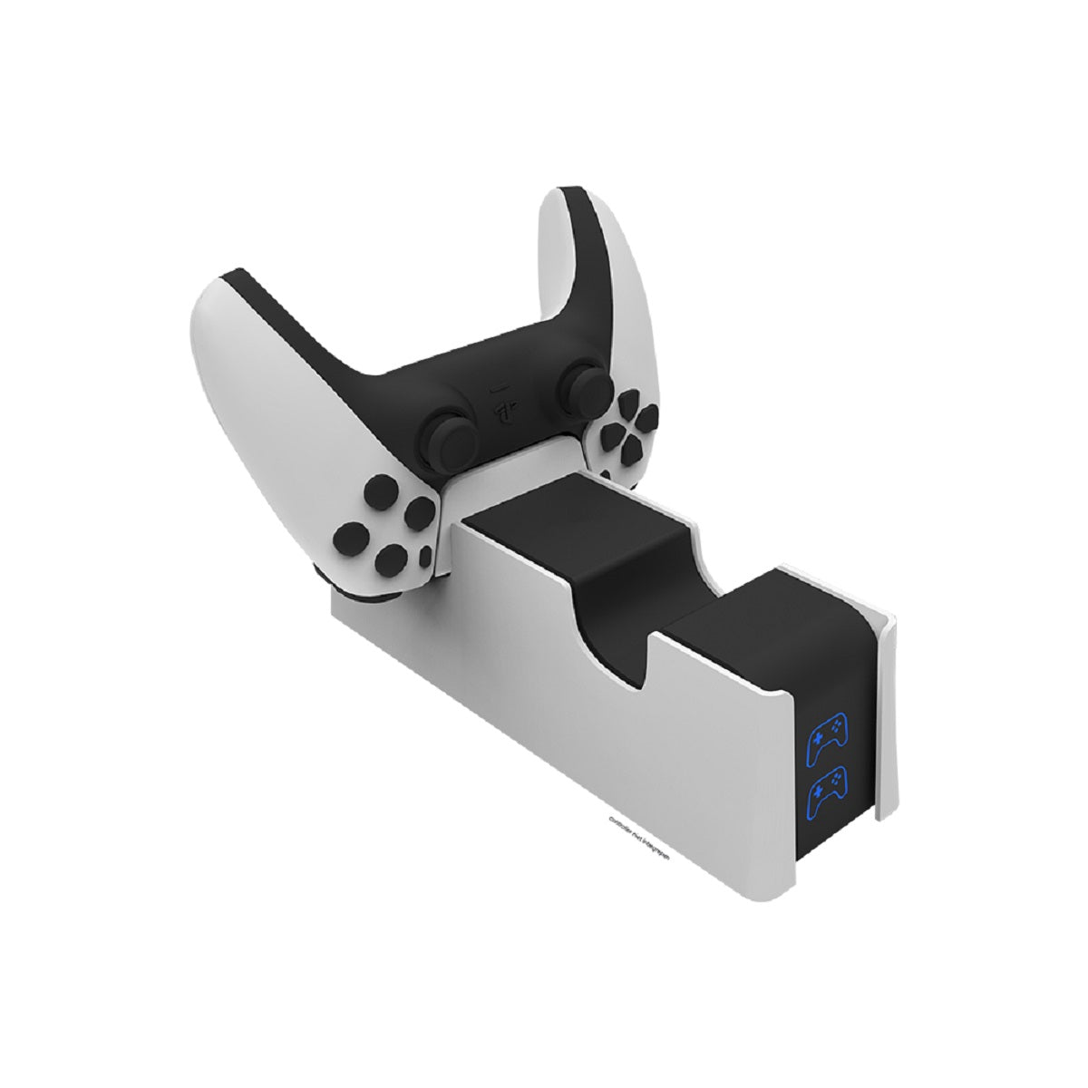 Qware Ladestation Charger für 2 Controller kompatibel mit PS5 Controller