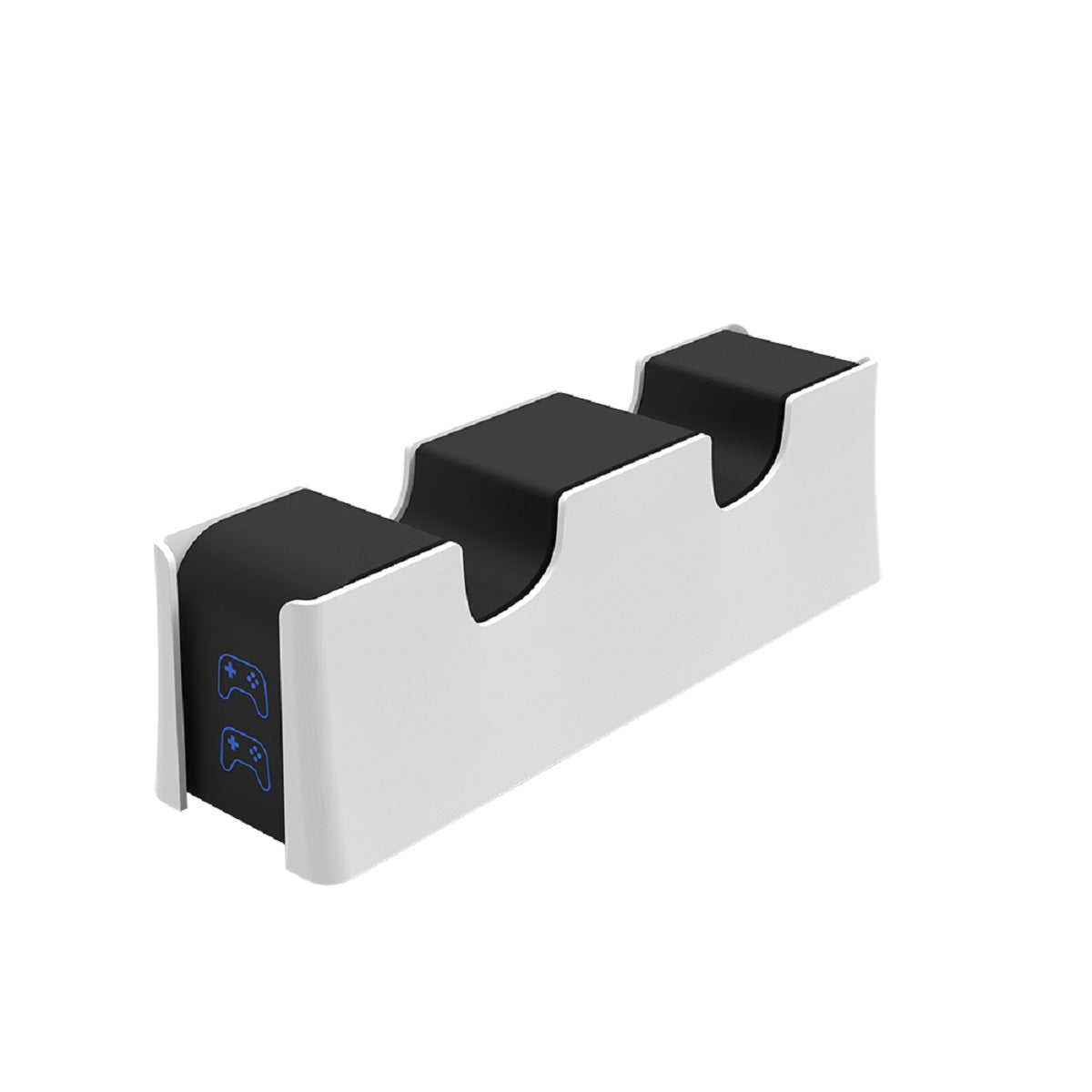Qware Ladestation Charger für 2 Controller kompatibel mit PS5 Controller
