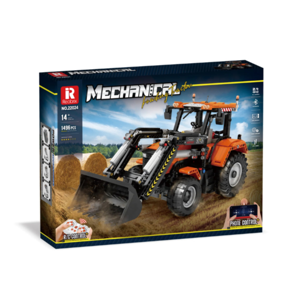 Reobrix 22024 Frontlader Traktor RC 1496 Teile 43 cm ab 14