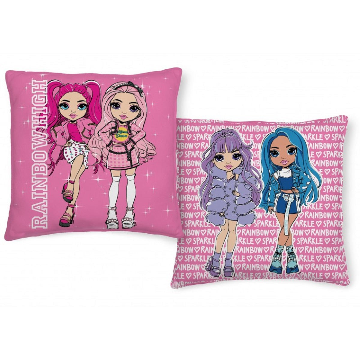 Rainbow High Dekokissen Kuschelkissen (1 Stk.) 40 x 40 cm aus Polyester