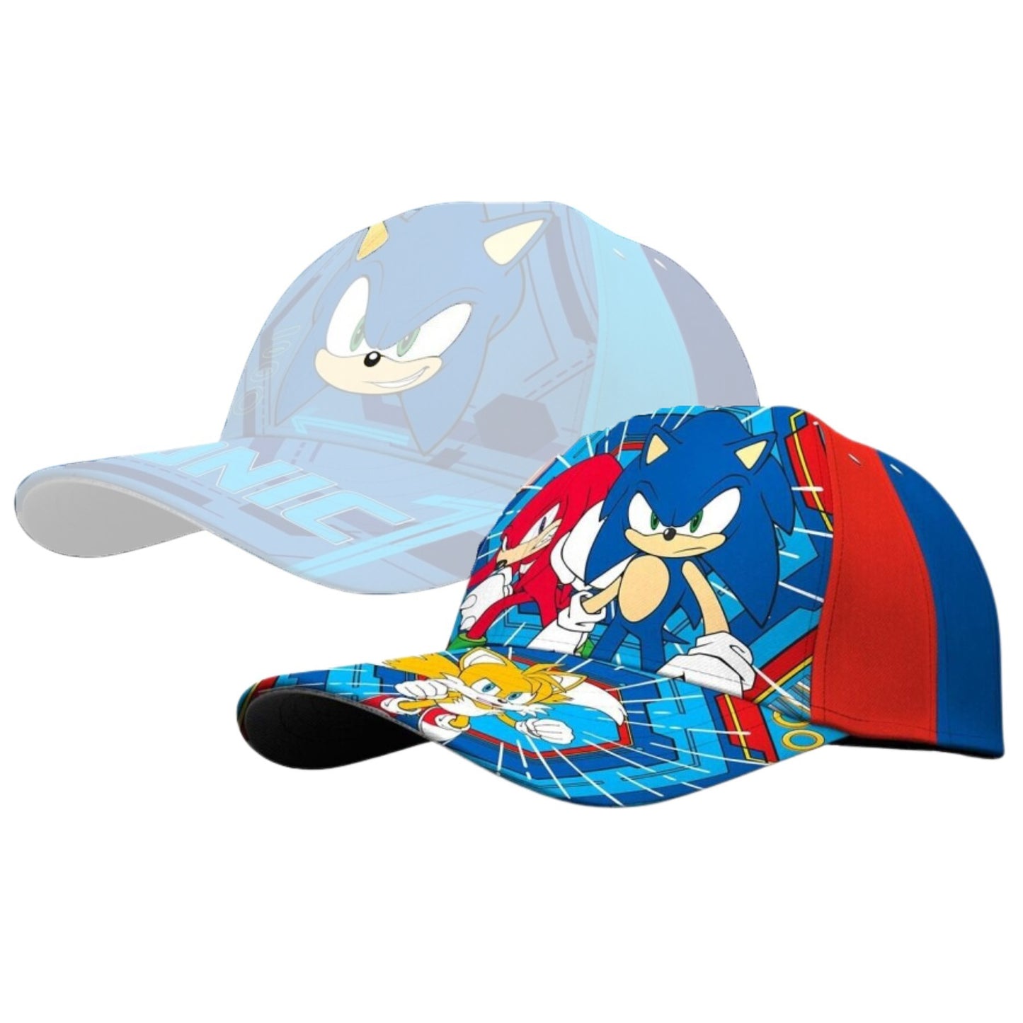 Sonic Cap – Stylische Kinder Kappe mit Sonic the Hedgehog Motiv, 100% Baumwolle