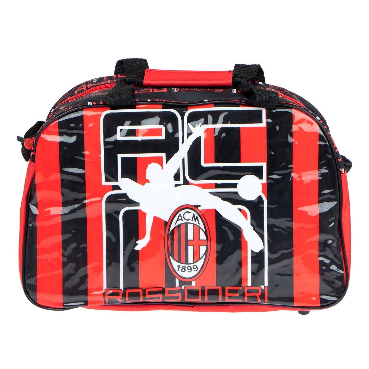 A.C. Milan Gymtasche Rote Sporttasche für Training & Freizeit