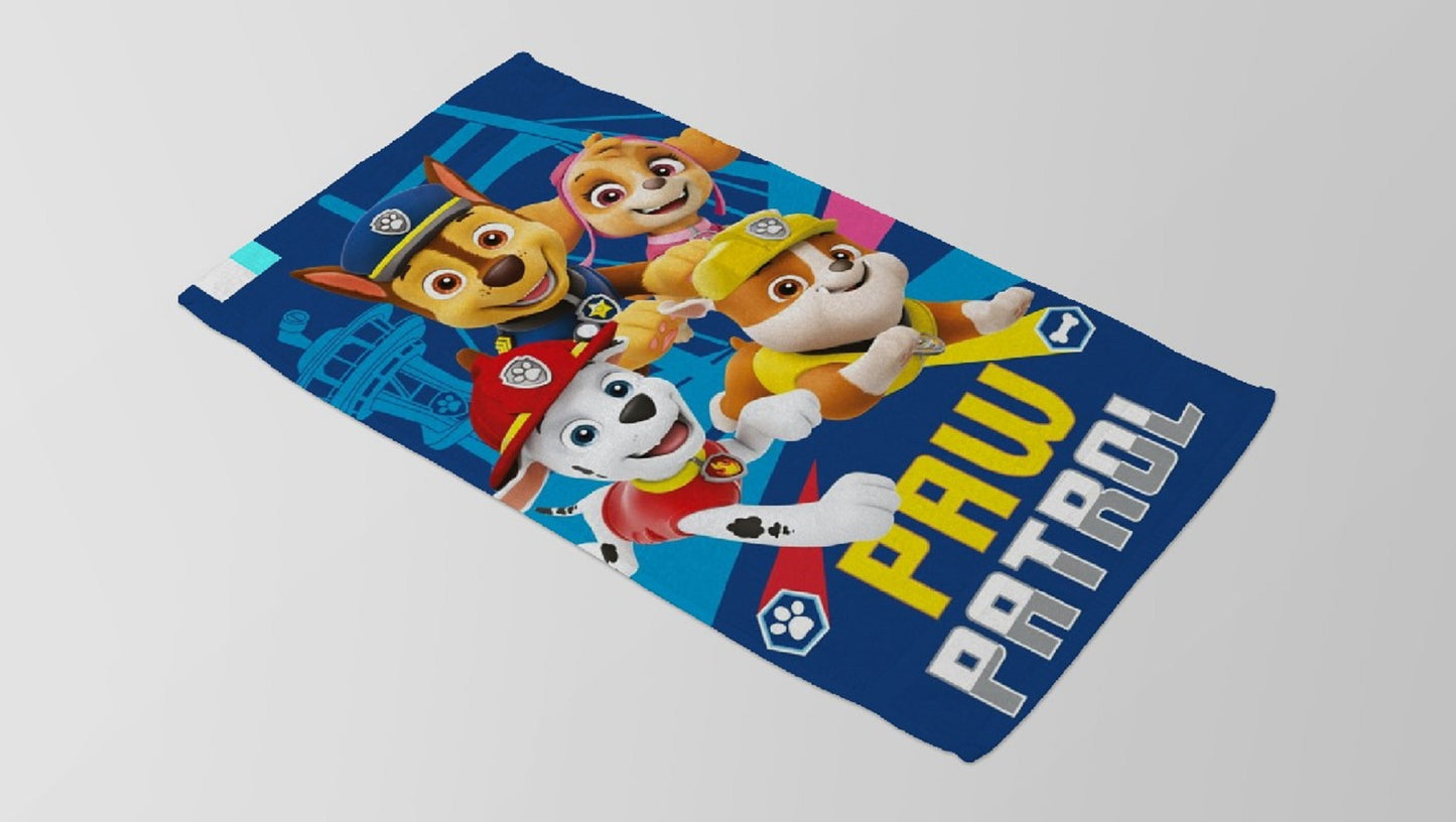 Paw Patrol 140x70 cm Strandtuch Weiches Baumwolltuch für den Sommer
