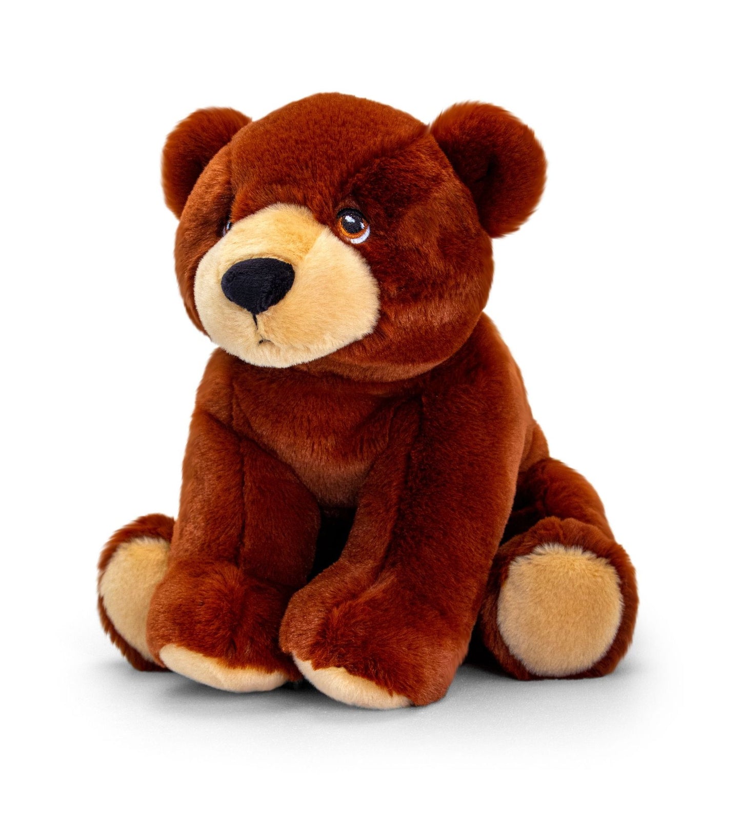 Keel Toys Braunbär Plüschtier in 25 cm Größe weich und flauschig