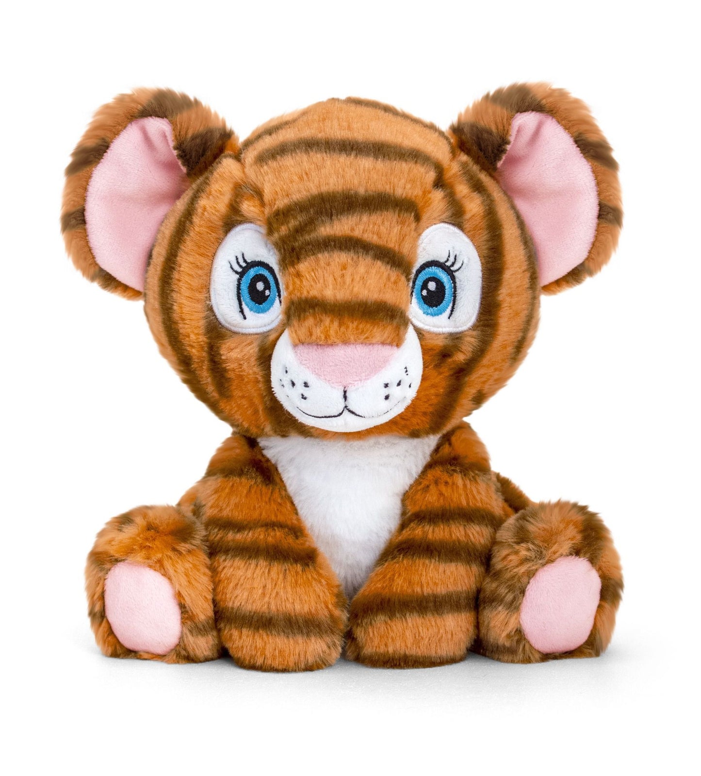 Keel Toys Plüsch Tiger 25 CM Süßer und realistischer Tiger zum Kuscheln