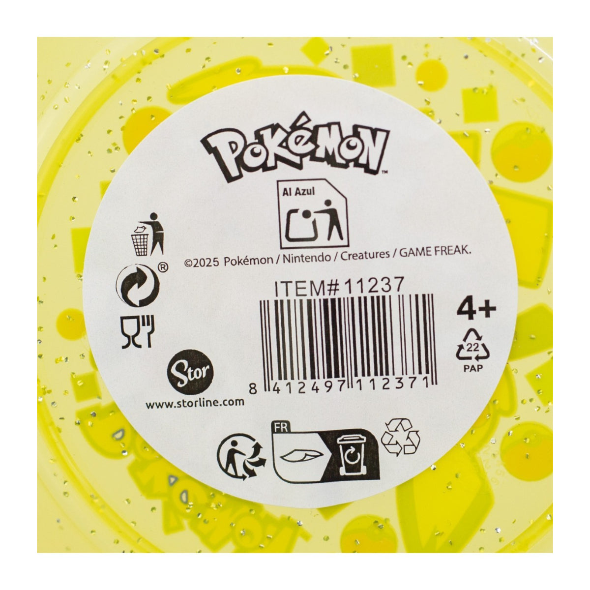 Pokemon Kinder Schalen Set 4 teilig Polypropylen für Zuhause Kindergarten und Ausflug