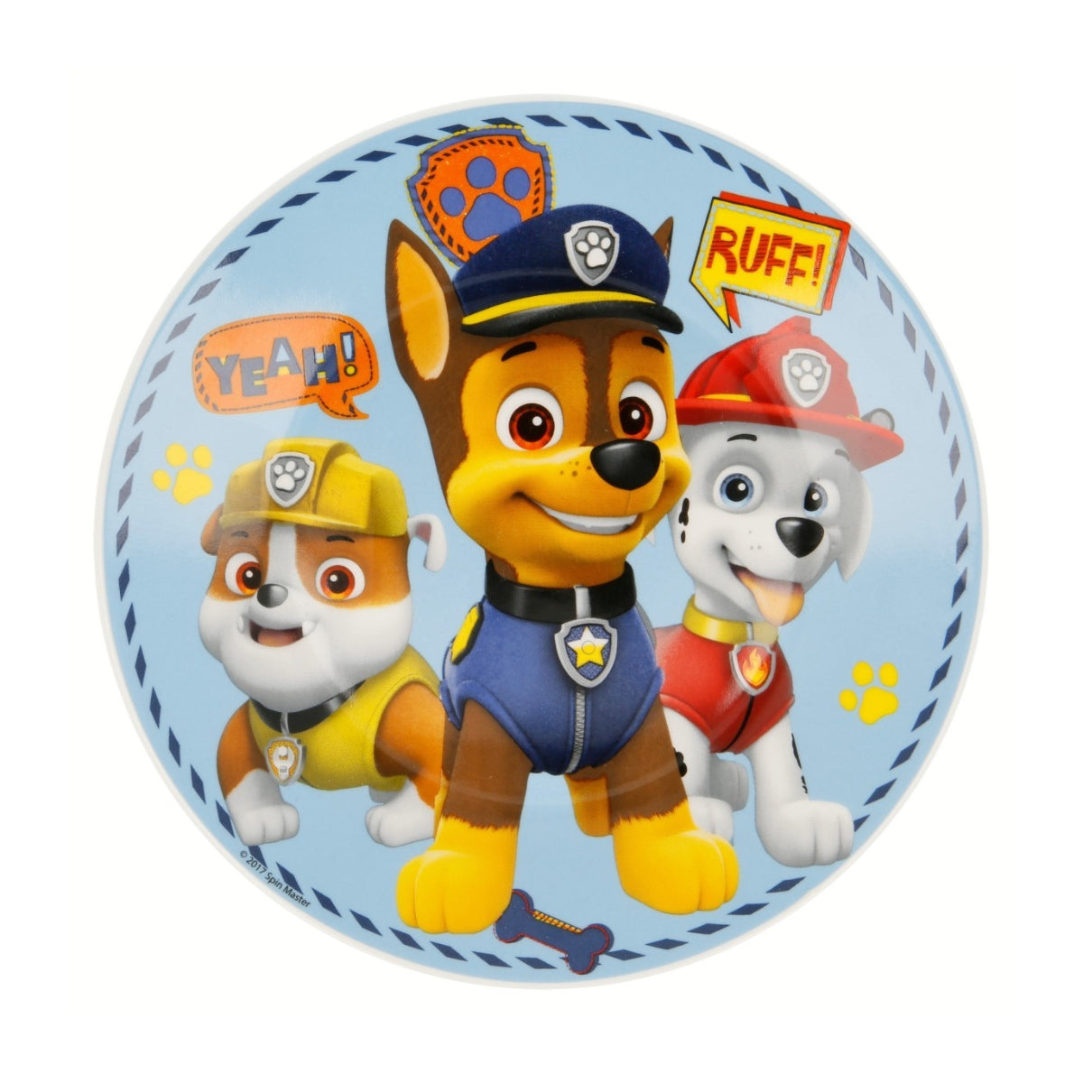Paw Patrol Kinder Geschirr Set Keramik 3 teilig Teller Schüssel Becher in Geschenkbox