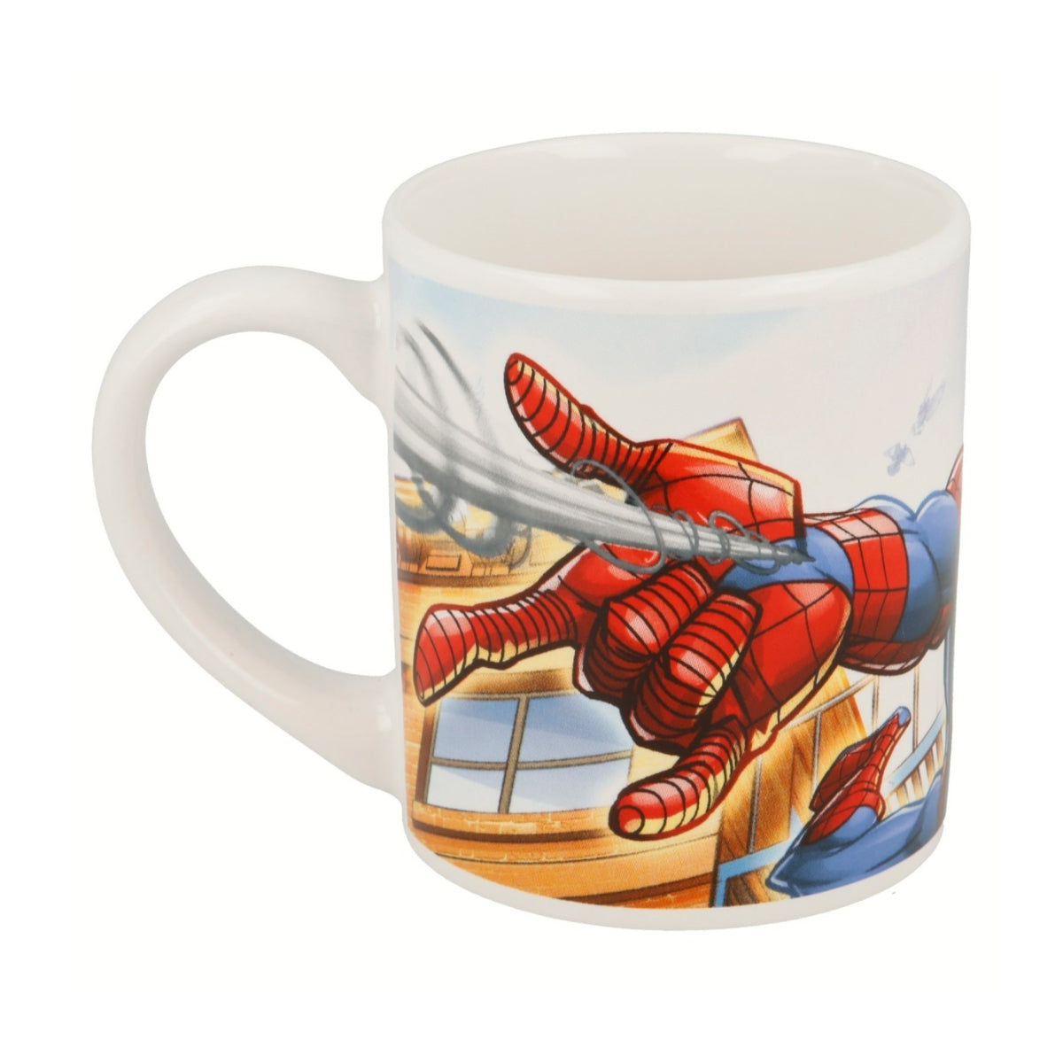 Spider-Man Snack Set 3 teilig aus Keramik mit Teller Schale und Tasse Geschenkbox