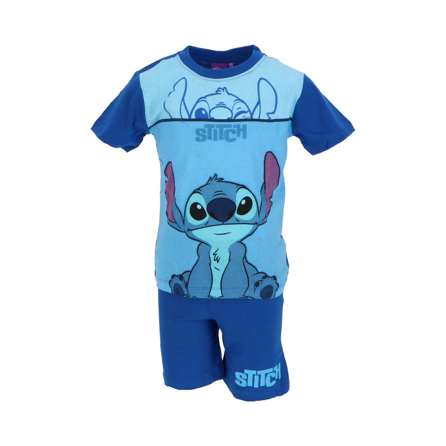 Lilo & Stitch Shortama – Kinderpyjama & Sommer Schlafanzug aus 100% Baumwolle