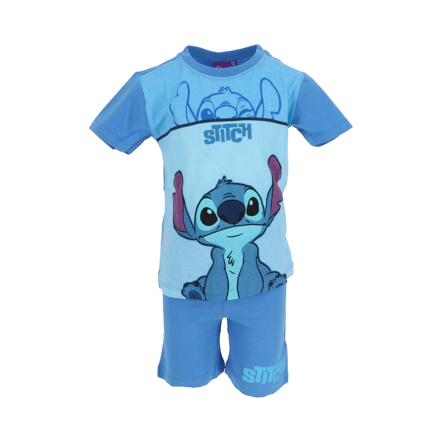 Lilo & Stitch Shortama – Kinderpyjama & Sommer Schlafanzug aus 100% Baumwolle