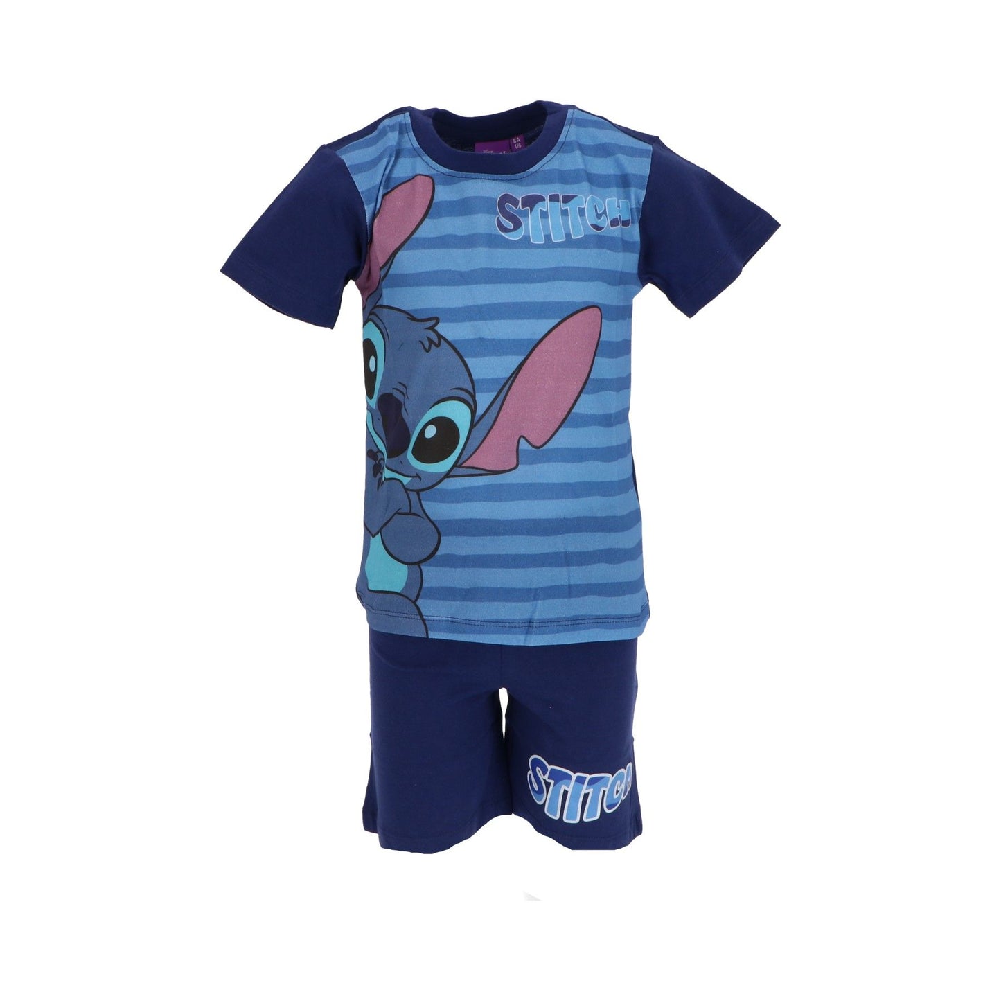 Lilo & Stitch Shortama – Kinderpyjama & Sommer Schlafanzug aus 100% Baumwolle