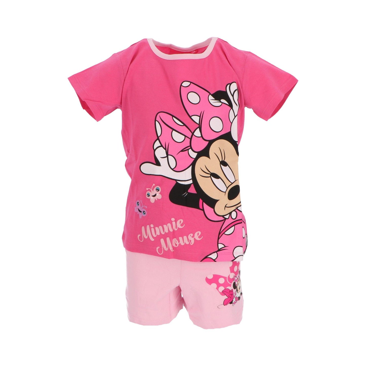Minnie Mouse Shortama – Kinderpyjama & Sommer Schlafanzug aus 100% Baumwolle