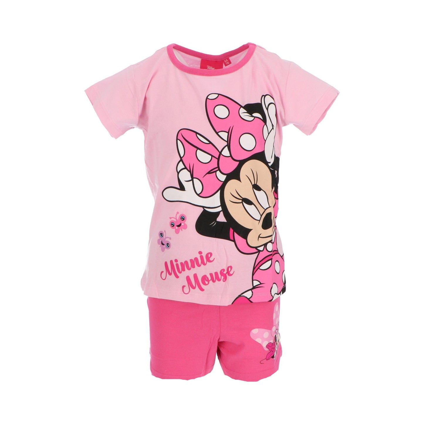 Minnie Mouse Shortama – Kinderpyjama & Sommer Schlafanzug aus 100% Baumwolle