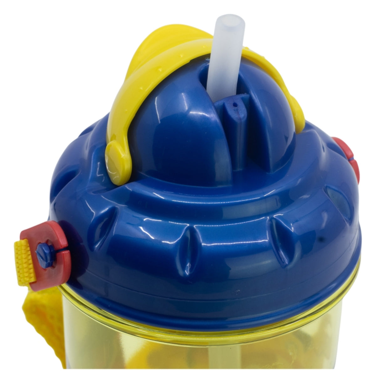 Paw Patrol Kinder Trinkflasche 465 ml mit Strohhalm und Tragegurt