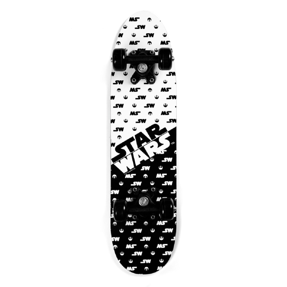 Star Wars Holz-Skateboard Mandalorian Robustes 9-Schichten Ahorn