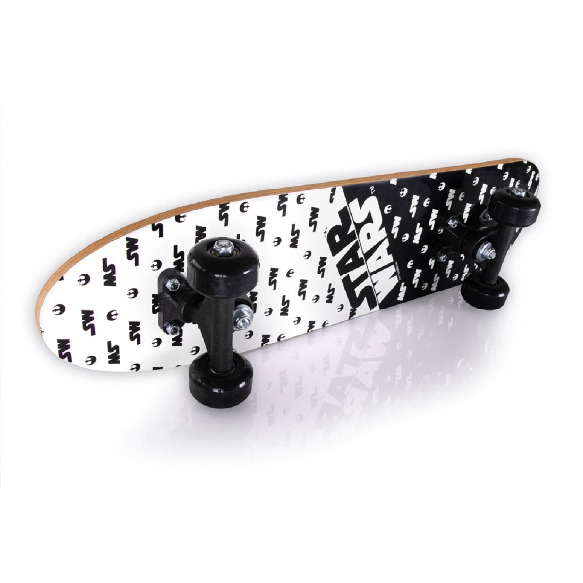 Star Wars Holz-Skateboard Mandalorian Robustes 9-Schichten Ahorn